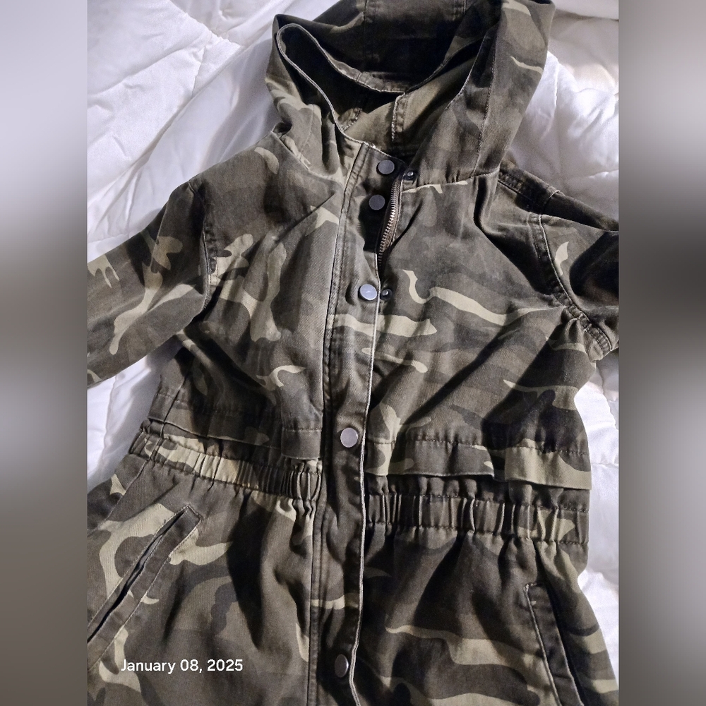 Girls camo jacket - Picture 5 of 5